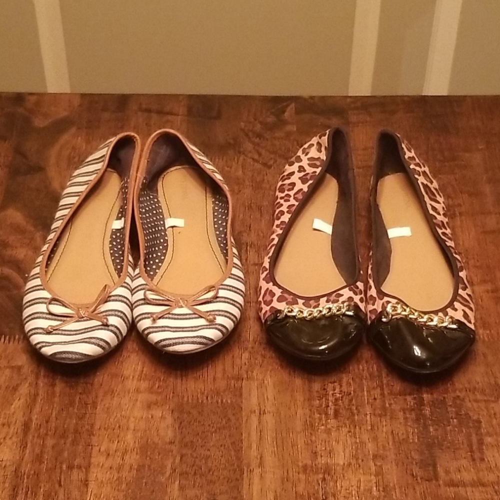 Lot of 2 Merona flats, 11